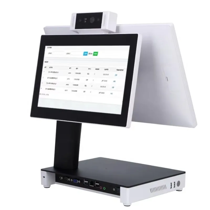All in One POS System, Point of Sales System Add Cash Register and Printer for Restaurant