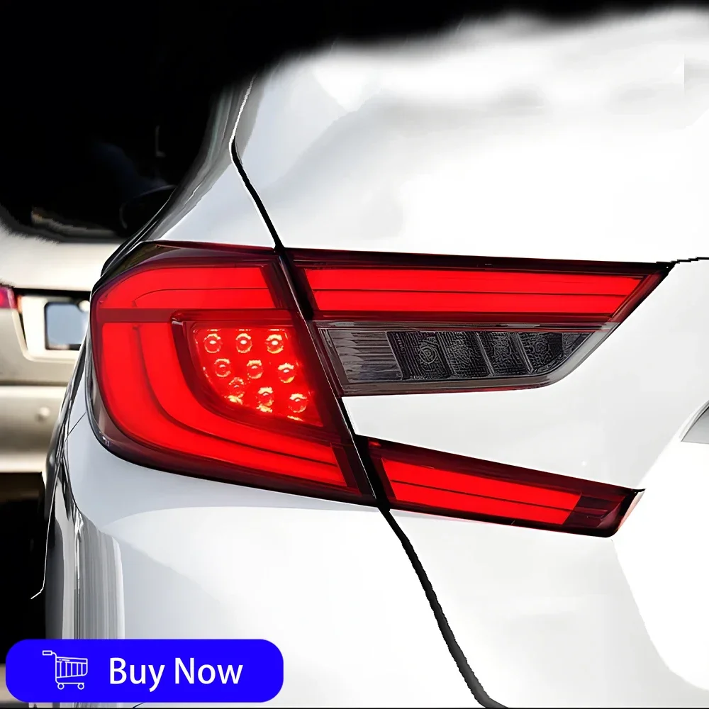 

Для Honda Accord 2018-2021 автомобильные задние фонари в сборе, светодиодные автоматические задние фонари, обновление, высокое качество, аксессуары для стоп-сигналов