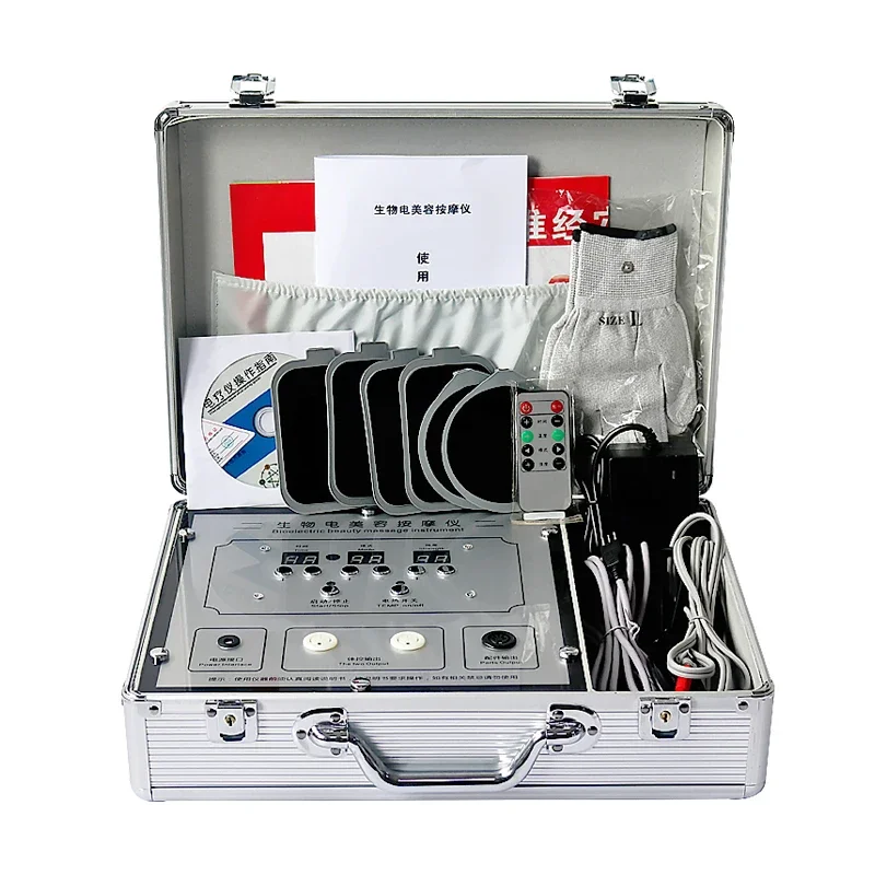 10 Modes Chinese Meridian Health Home Electrotherapy Instrument DDS Bio-Electric Massage Acid And Alkali Level Beauty Device