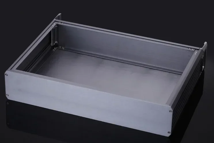 

DIY amplifier case 445*89*300mm 2U aluminum amplifier chassis / Instruments Chassis / AMP Enclosure /amplifier case / DIY box