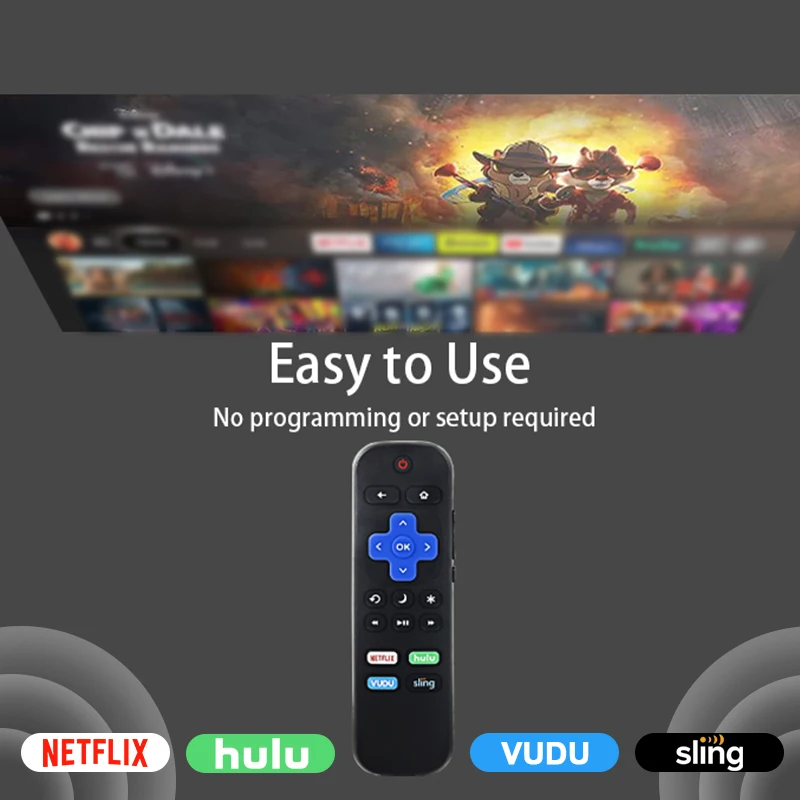 التحكم عن بعد استخدام ل شارب ، هيسنس ، جميع النماذج ، روكو المسلسل التلفزيوني ، فك التشفير تحكم ، استبدال استخدام مباشرة ، 1 زوج