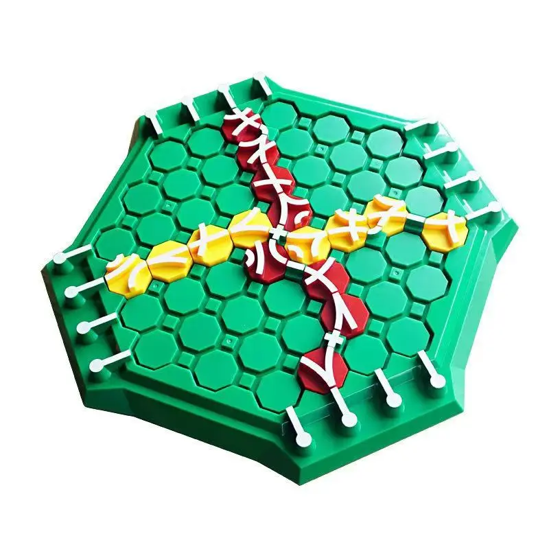 Lustige Schach-Logik-Spiele für Kinder, Crossspath-Brettspiel, intelligentes Spielzeug, 2–4 Spieler, Puzzles, Track Connector, Cross Path, Familienparty