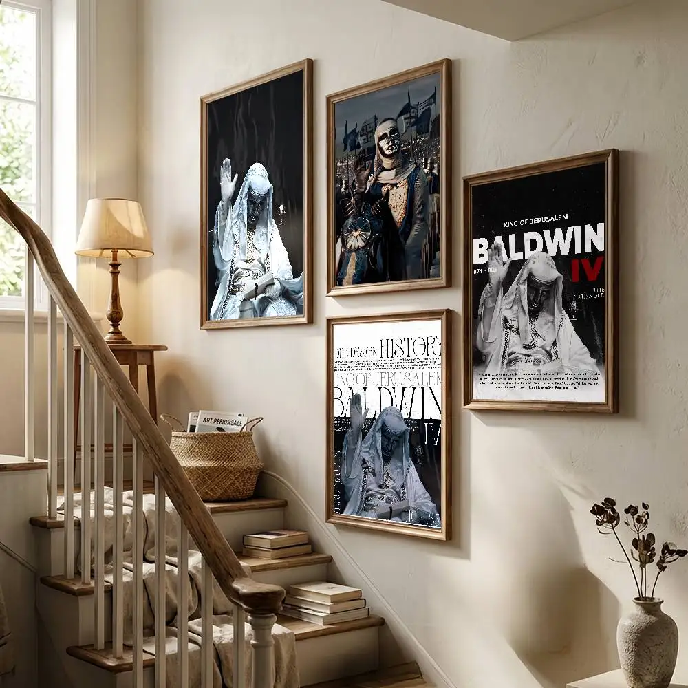 Aesthetics Jerusalem Baldwin IV Poster Living Room Bedroom Bar Cafes Wall Home Decoration Gifts