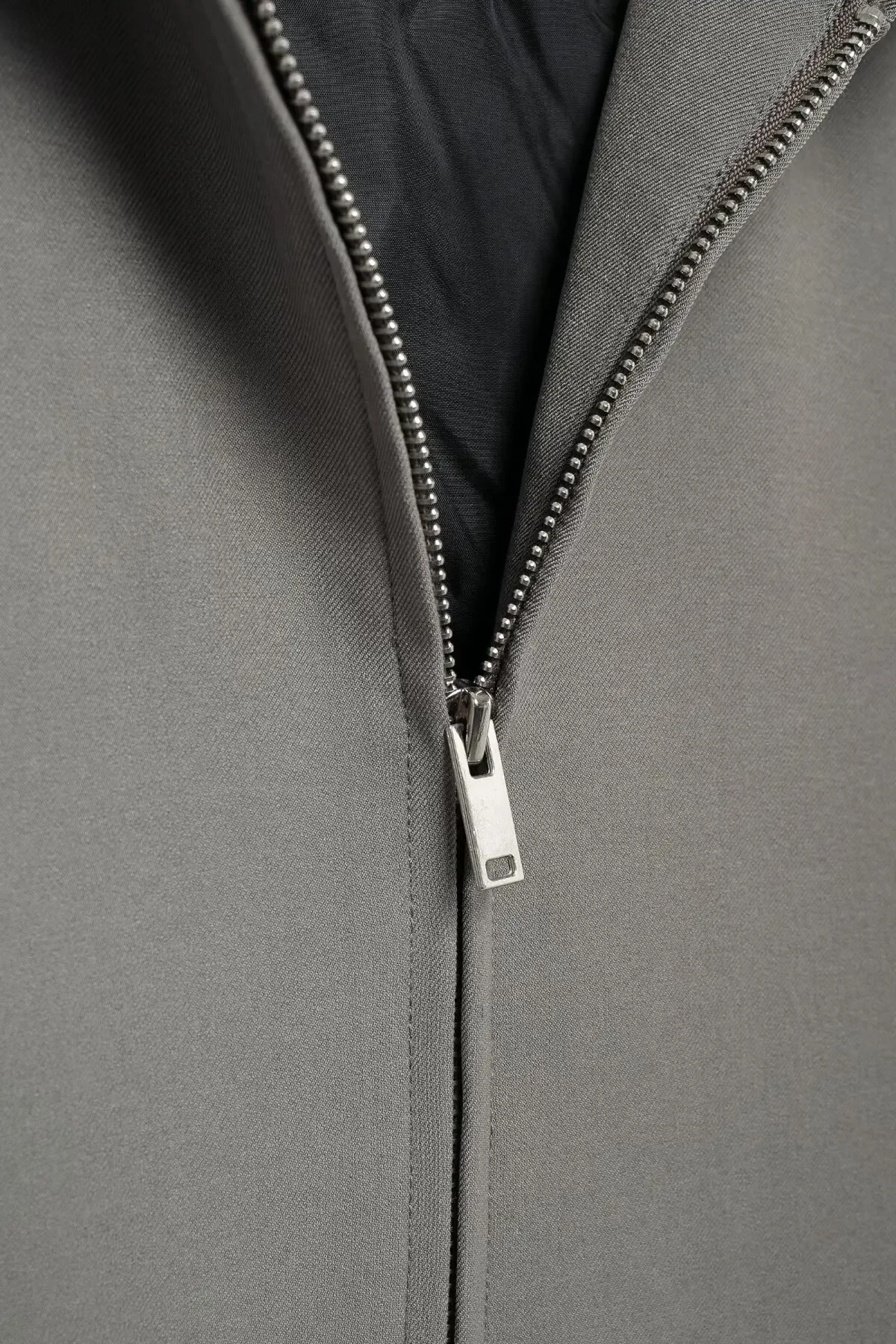 Women Oversized Hood Jacket Coat Zipper Female Long Sleeve Trench Coat