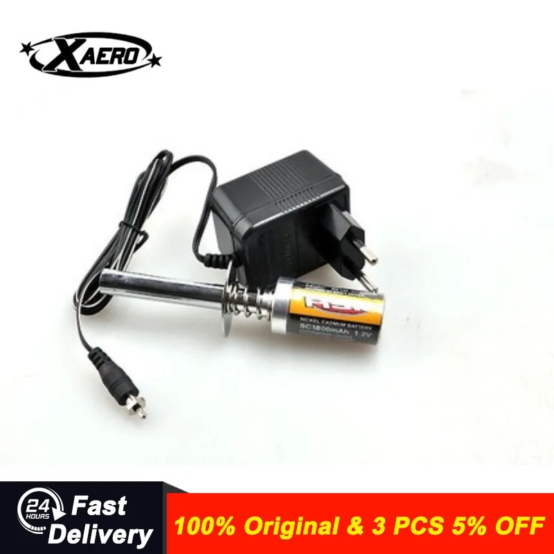 

HSP OEM Glow Igniter Set Rechargeable Lighter with 1800mAh Battery & Charger for Nitro Methanol RC Engines