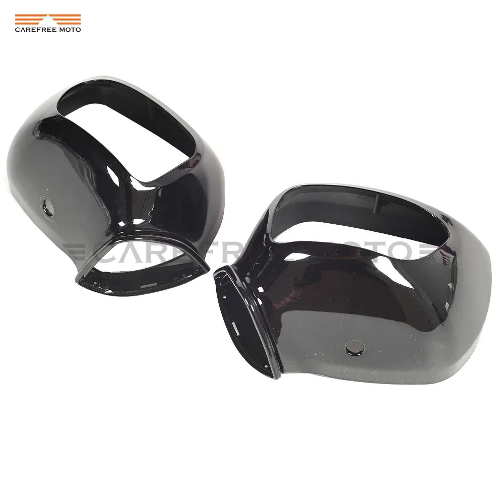 Black Motorcycle Rear View Side Mirrors Cover Case for HONDA Goldwing GL1800 GL 1800 F6B 2013 2014 2015