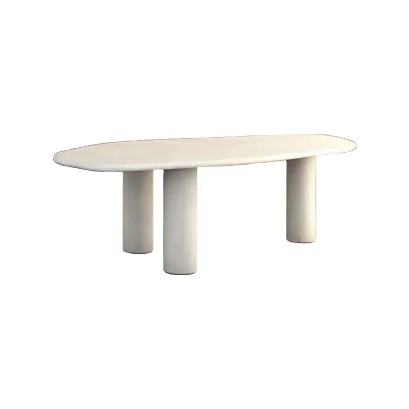 

Irregular cloud dining table, silent wind, special-shaped cream wind table, creative designer of office conference table