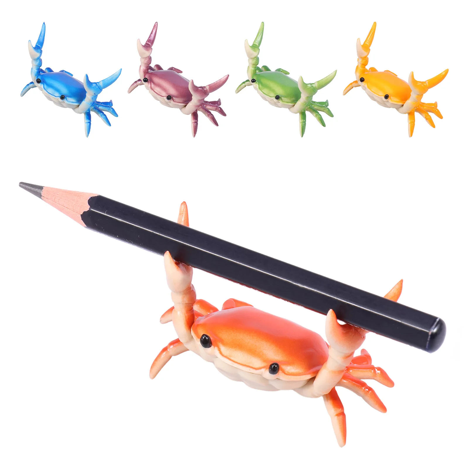 5-pecas-suporte-de-caneta-caranguejo-para-mesa-organizador-criativo-em-formato-de-caranguejo-halterofilista-expositor-de-canetas-e-material-de-escritorio-suporte-divertido-para-canetas