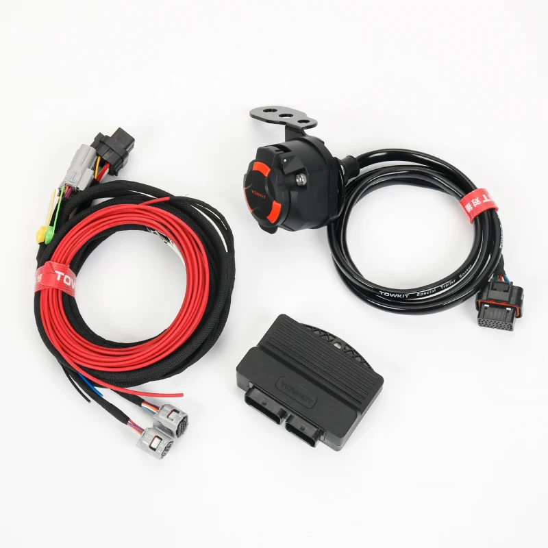 For TOYOTA Land Cruiser LC300 Trailer Wiring Harness Kit Eur 13/7 pin trailer RV tail light signal Australia 12/7 pin