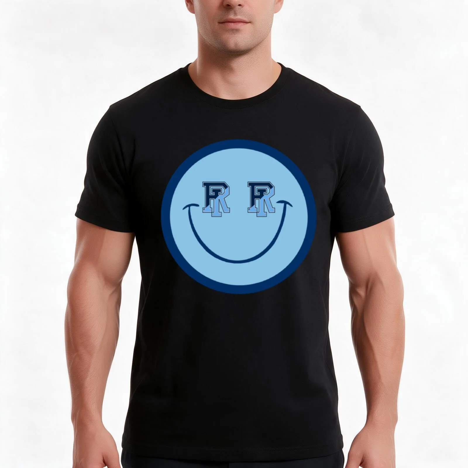 University of Rhode Island - Rhody Rams - Kingston, RI T-Shirt, Summer Casual Cotton Tee, Oversized Streetwear Tops, 100% Cotton