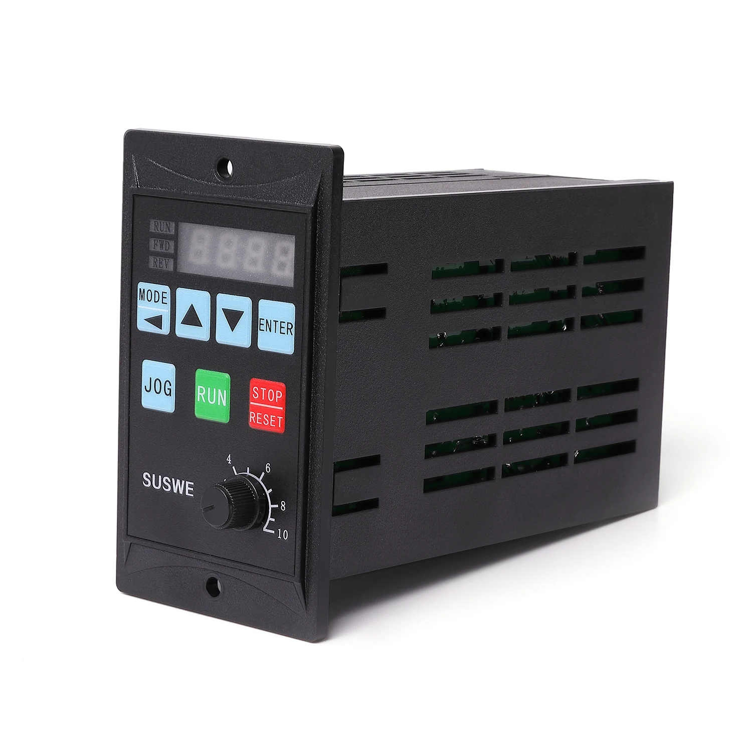 220VSingle เฟส Inp Vfd 750W ความถี่ Converter เพิ่ม RS485สามเฟสมอเตอร์ MCU อินพุทเฟสเดียว0.75KW อินเวอร์เตอร์