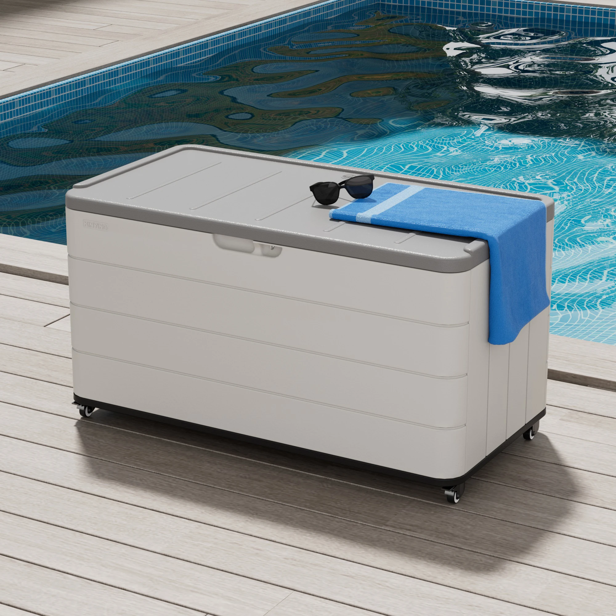 Customize Deck Box, Outdoor Waterproof Box