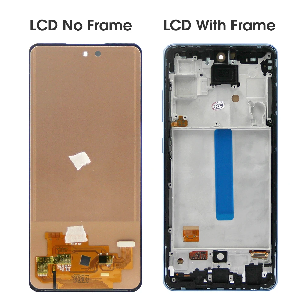 A52 5G Display Screen , for Samsung Galaxy A52 5G A526 A526B 526B/DS Lcd Display Digital Touch Screen with Frame Replacement