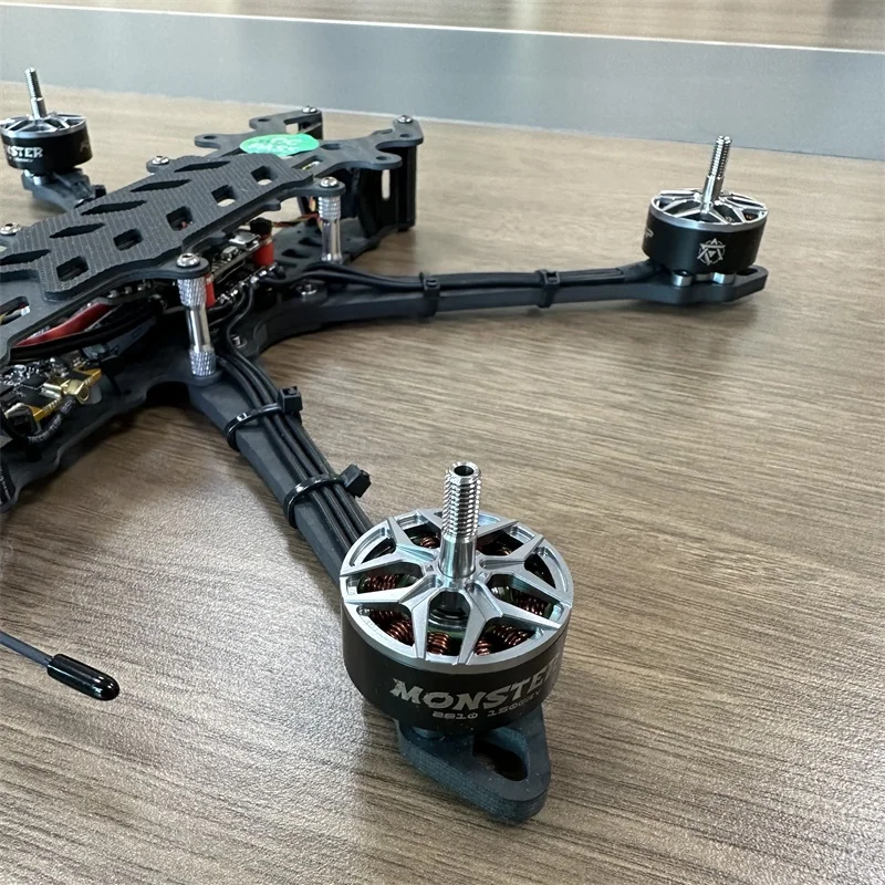New Design 4 Axis 7 Inch Carbon Fiber Frame With Large Capacity Payload Fpv Drone