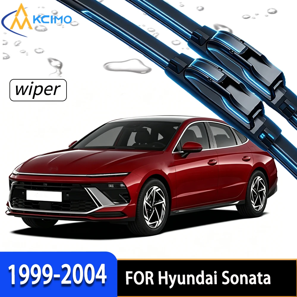 

Premium Front Wiper Blades with Long-Lasting Rubber, Consistent All-Weather Performance for Hyundai Sonata EF 1999-2004