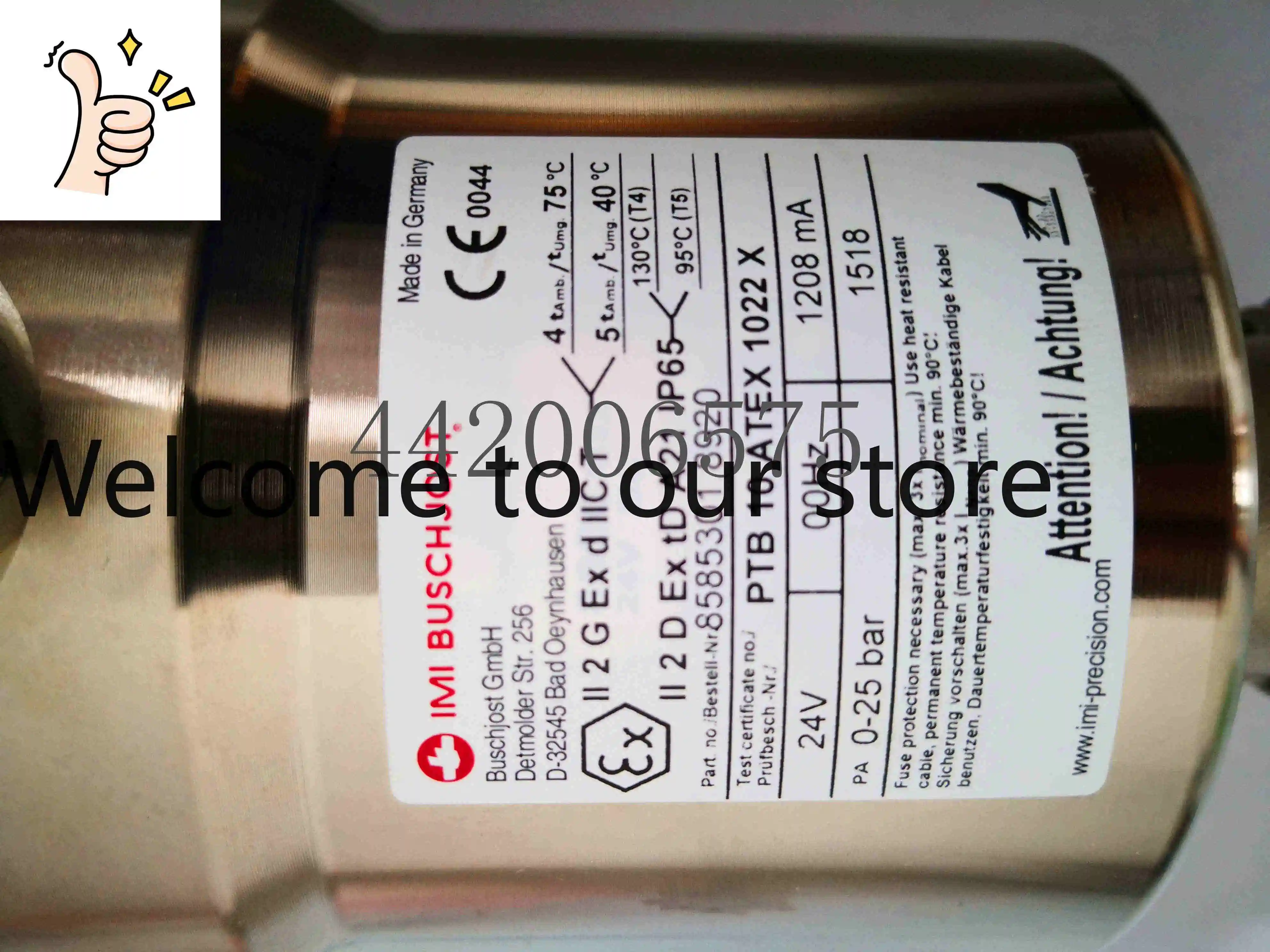 

Spot Norgren Solenoid Valve 2401119 9203000