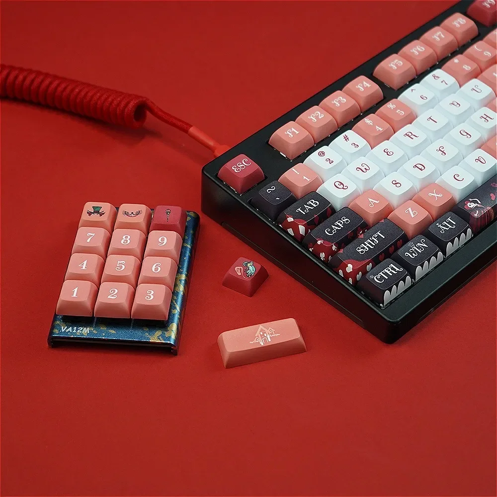 

Alice Keycaps PBT Sublimation XDA Accessories for MX Switch Fit 61/64/68/87/96/104/108 Keyboards