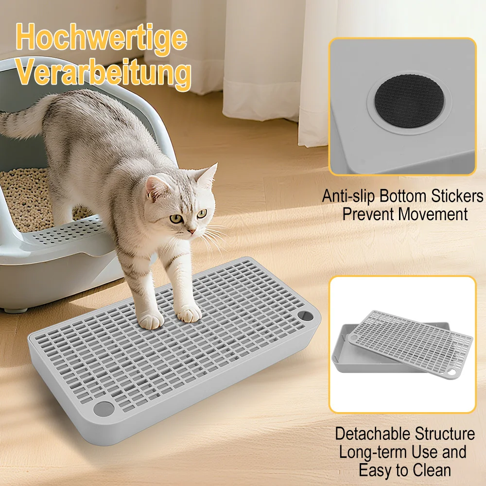 Thumbnail 4 - #44 Latest Cat Litter Box Mats Offers