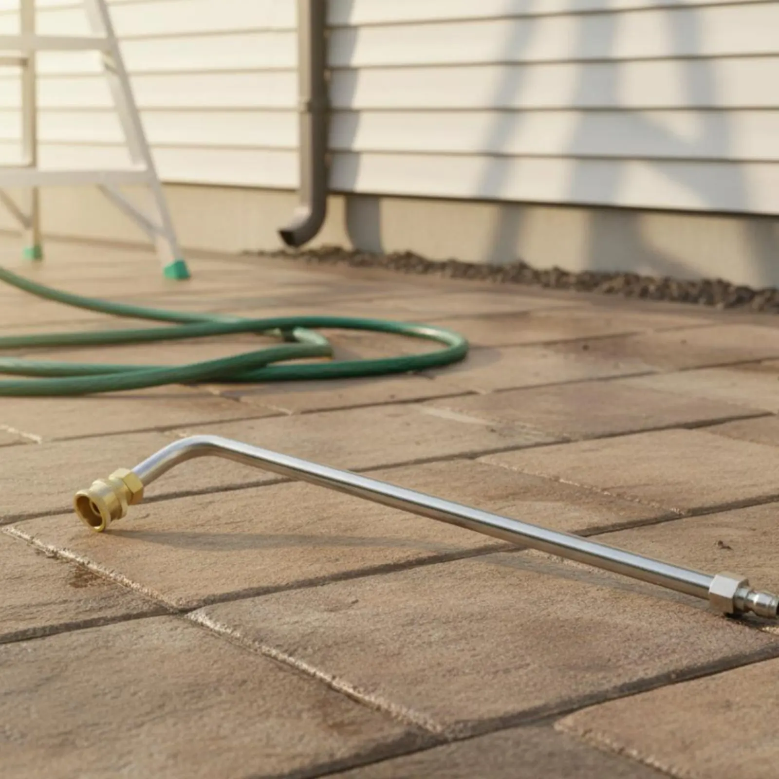 

Pressure Washer Extension Wand 39 Cm High Pressure Spray Extension Power Washer Lance Quick Connect Cleaning Tool for Car Wash