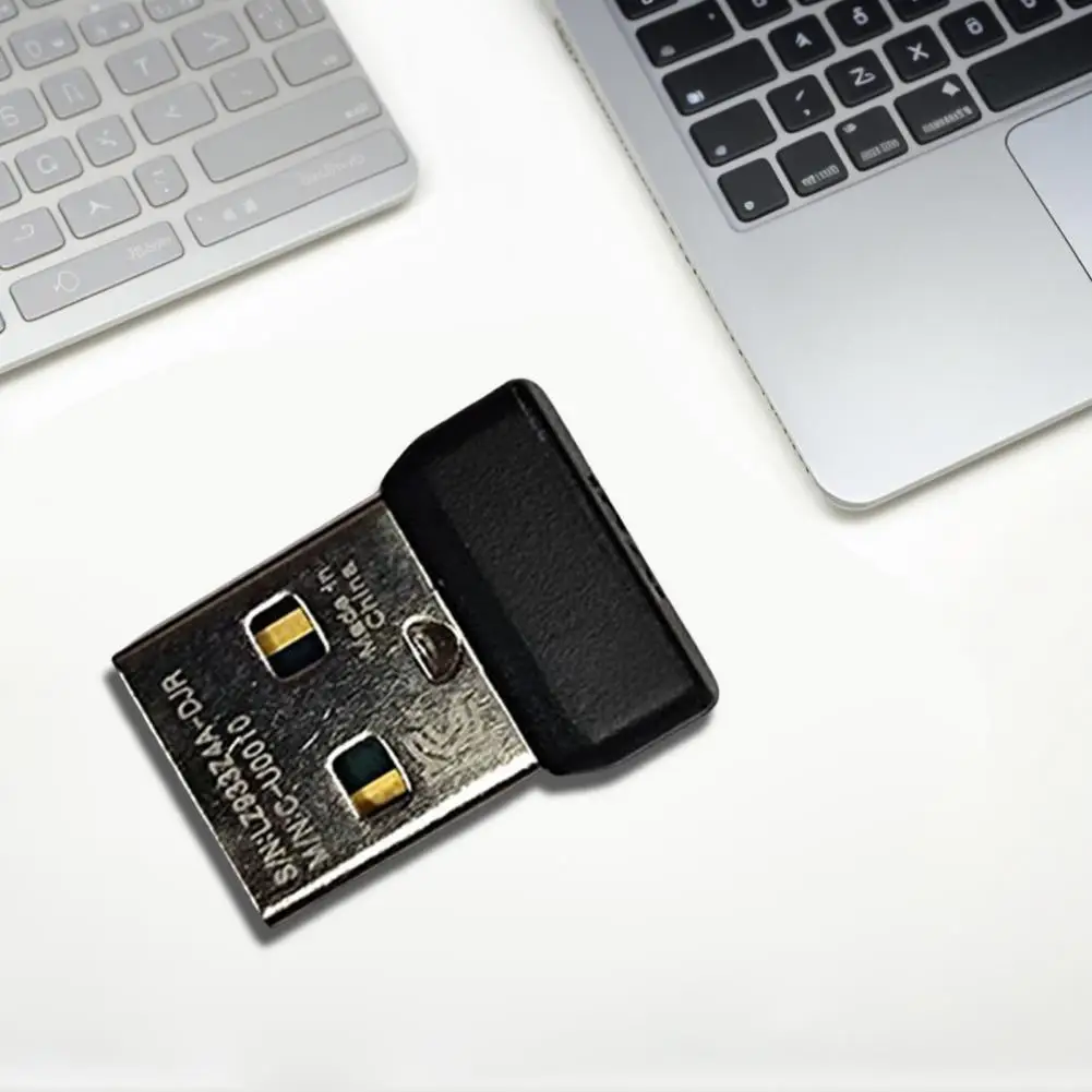 USB Mouse Receiver Adapter for G502 Compact Portable Design Multi-device Switching Stable Wireless Connection Plug-Play Dongle