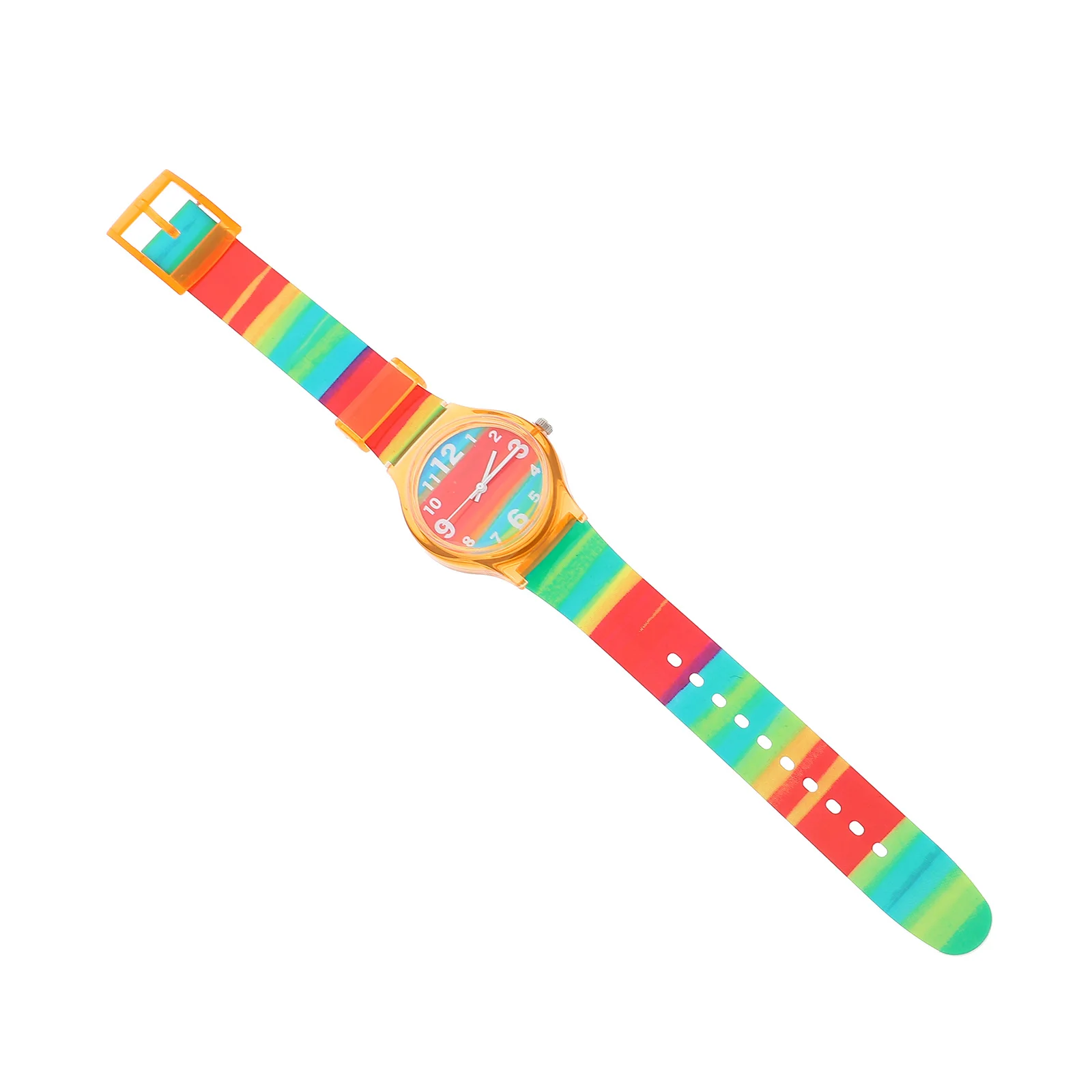 Teen Silicone Wrist Watch Fashion Student Quartz Watch Comfortable Casual Timepiece for School Daily Wear Kids Gift