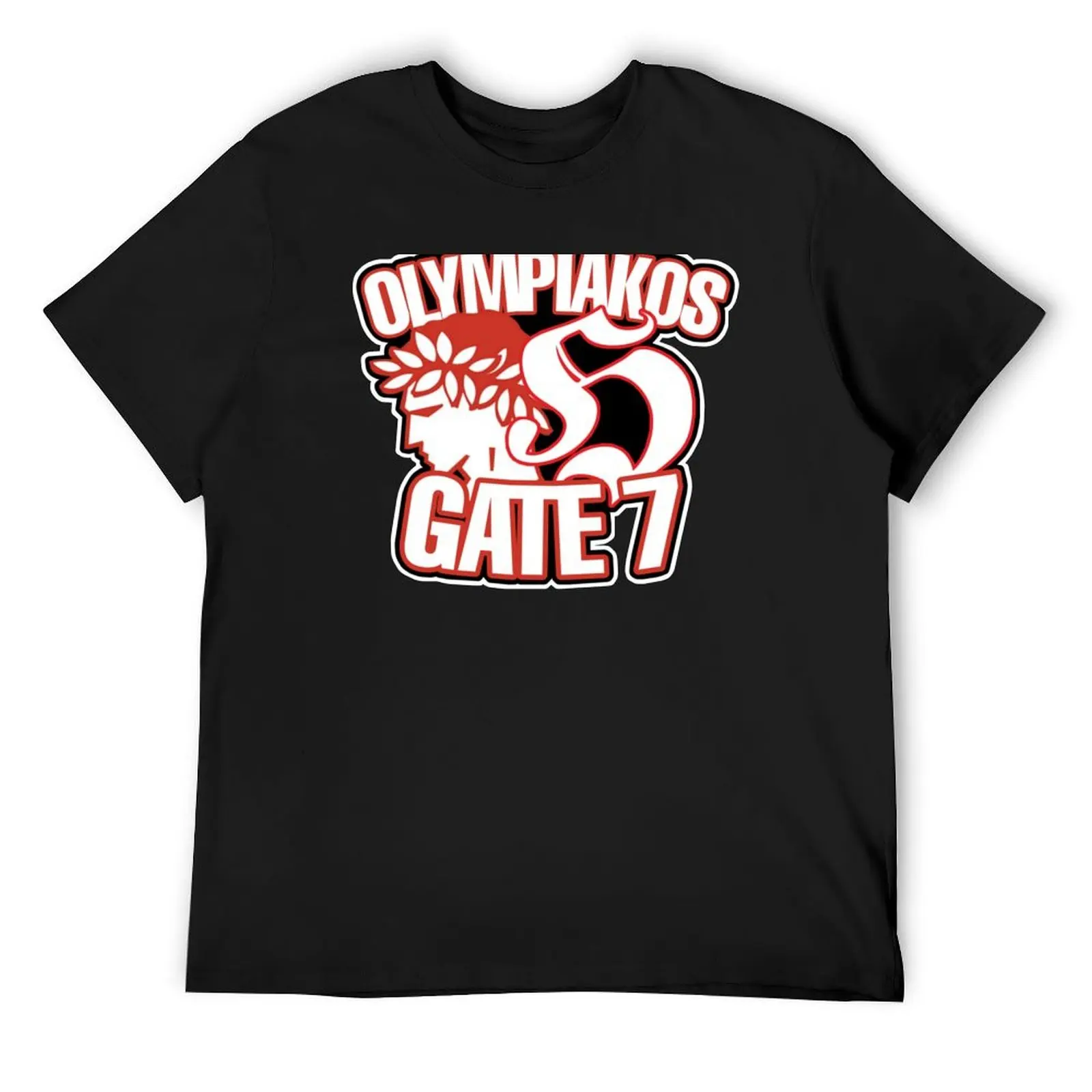 

Olympiakos Gate 7 T-Shirt new edition Aesthetic clothing mens tall t shirts