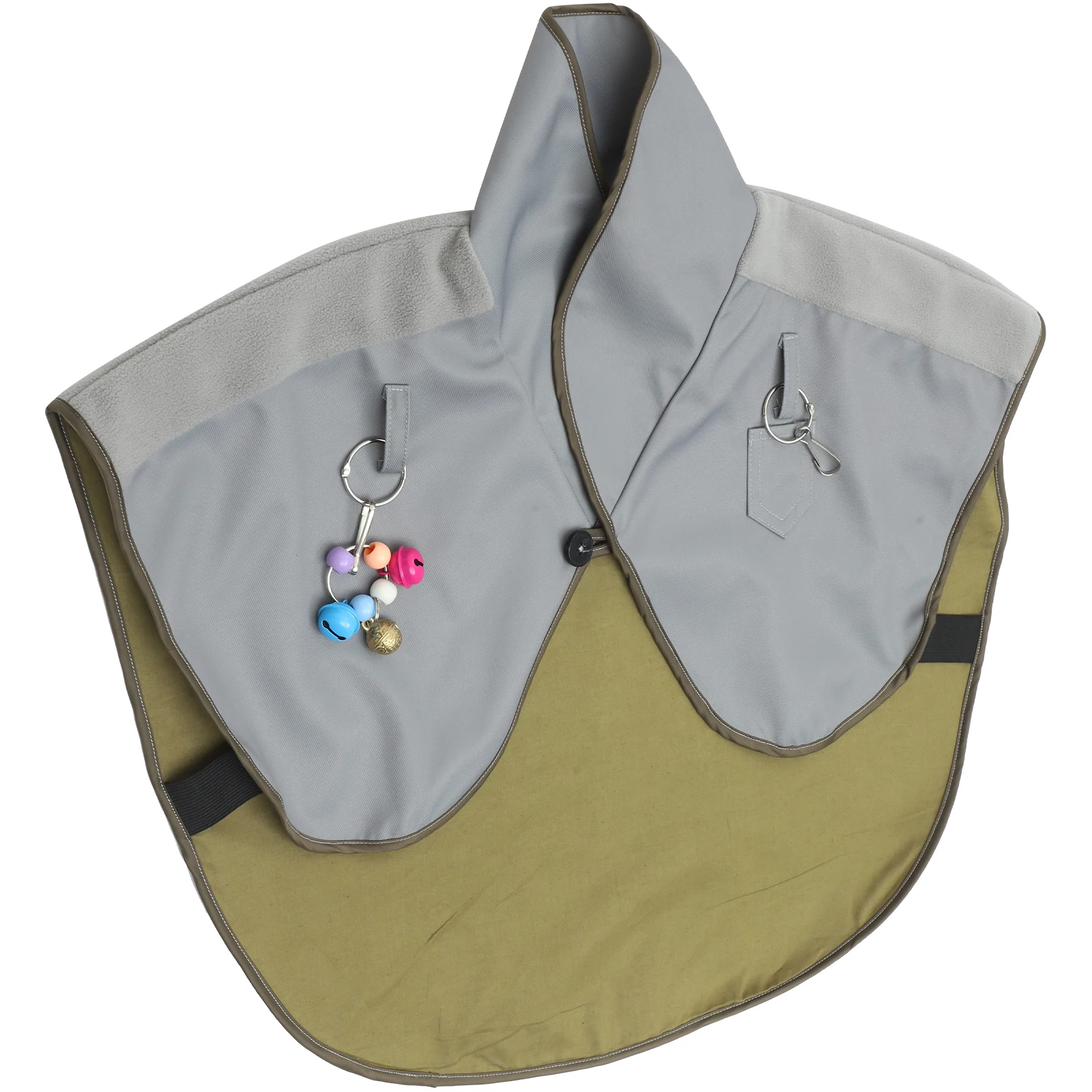 

Reusable Waterproof Shoulder Pads Cloth Bird Diaper Shawl Green Toys Parrot Pad Anti Scratch Clothes Guard