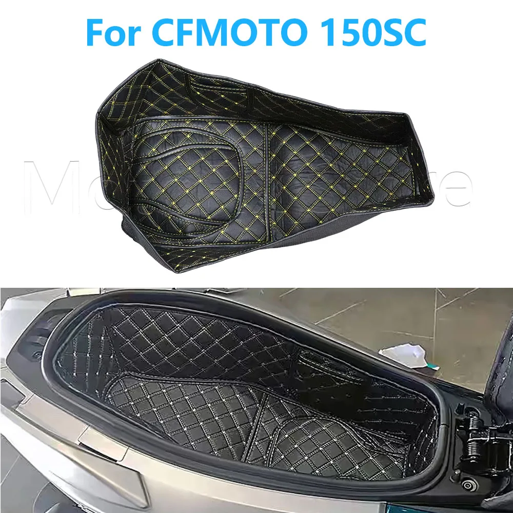 

For CFMOTO 150SC 150 SC Motorcycle Rear Trunk Inner Cushion Seat Bucket Storage Luggage Box Liner Pad