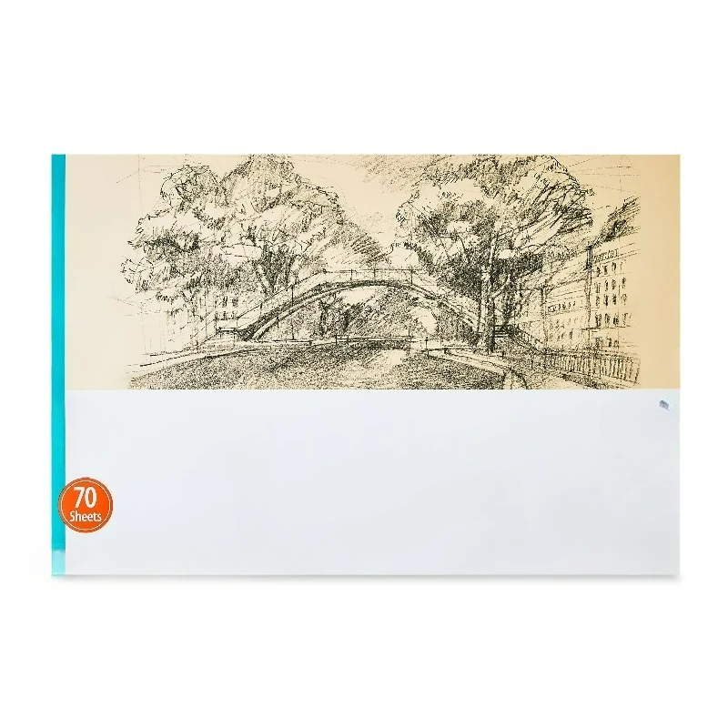 Drawing Paper, 18 IN x 12 IN, 70 count