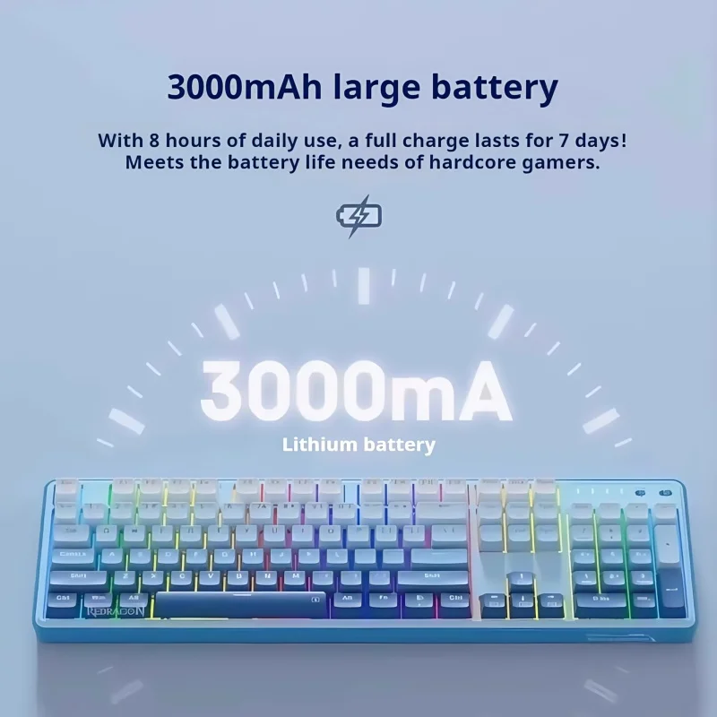 KS104 Mechanical Keyboard CSGO Customized Three Mode Connection Wireless Hot Swappable PBT Material Ergonomic Silky Touch Gasket