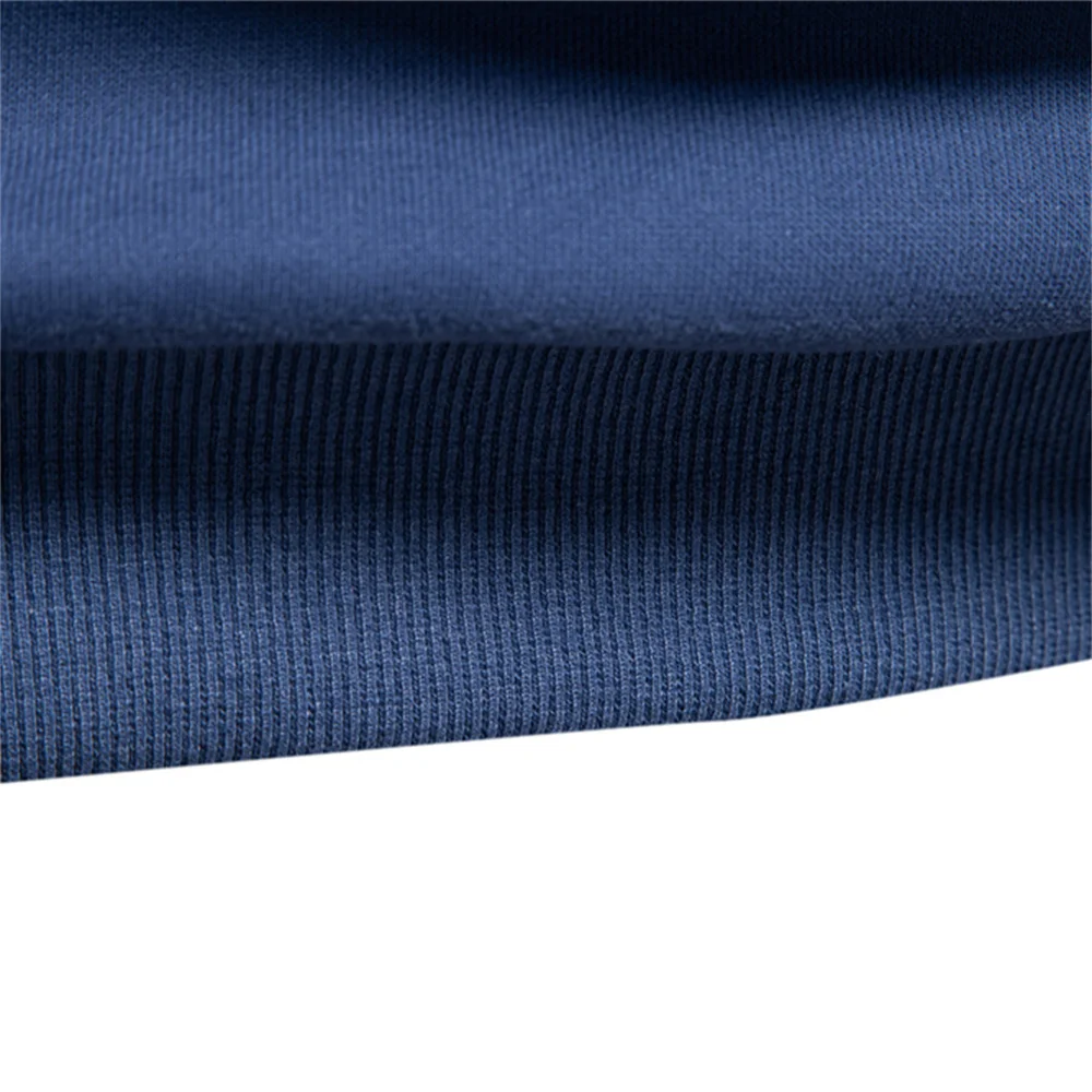 AIOPESON ربيع جديد للرجال مزيج القطن كتلة الألوان هوديس للأعمال نمط غير رسمي طويل الأكمام البلوز #6