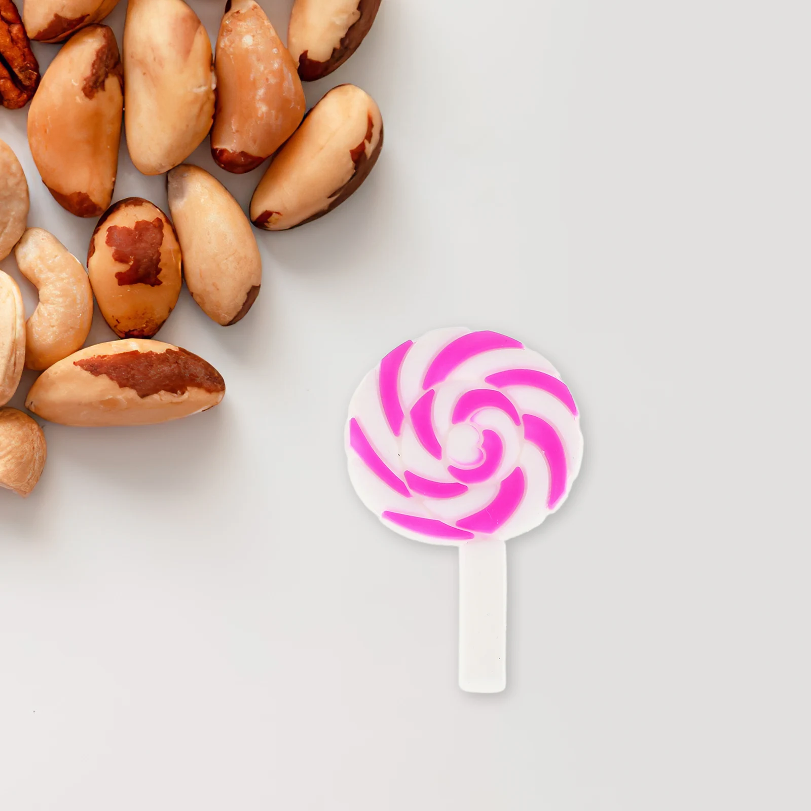 

36 Pcs Polymer Clay Lollipops Colorful Decorations for Craft Necklace Cardmaking Clips Boutique Bracelets Accessories DIY