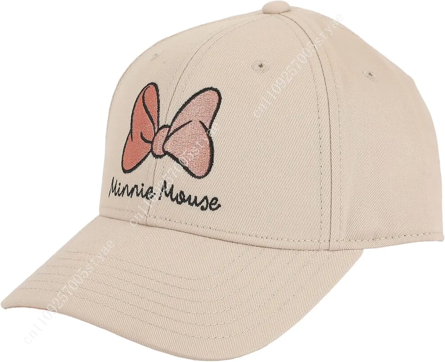 

Кепка-бейсболка Minnie Mouse с вышивкой бантом, хлопковый твил, регулируемая, с принтом, модель B2