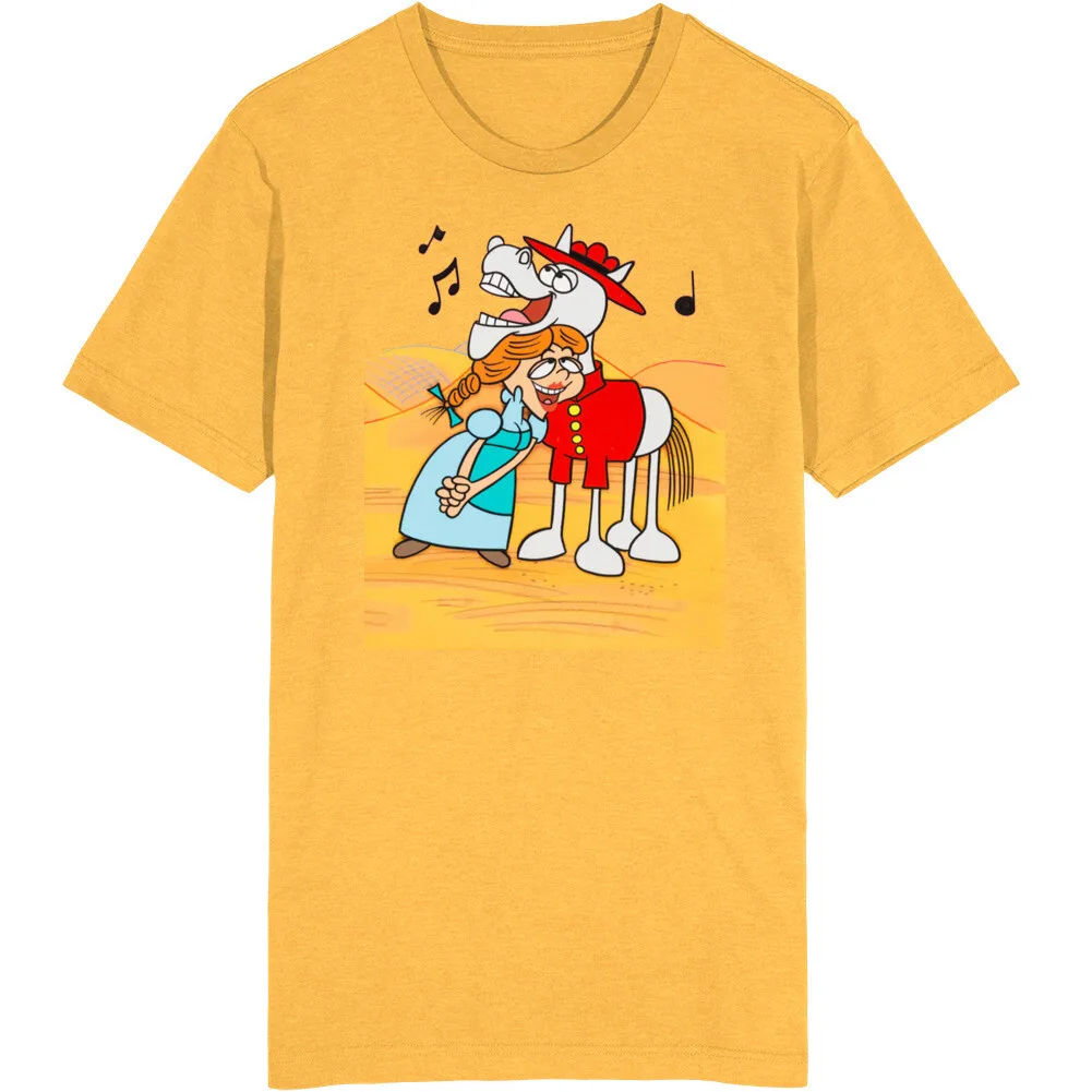 Dudley Do-right Nell y camiseta de caballo