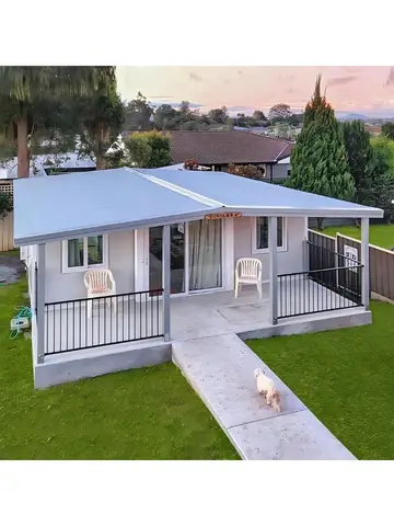 20FT Prefab Homes with Bedroom, Bathroom & Kitchen | Expandable Container House for Adults | Prefabricated Modular Housing