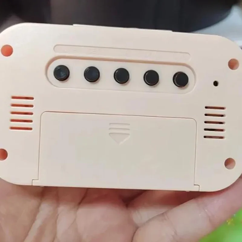 Sanrio Hello Kitty Alarm Leuke Kitty Kat Noctilucent Wekkers Cartoon Mini Wekkers Slaapzaal Desktop Ornament Geschenken