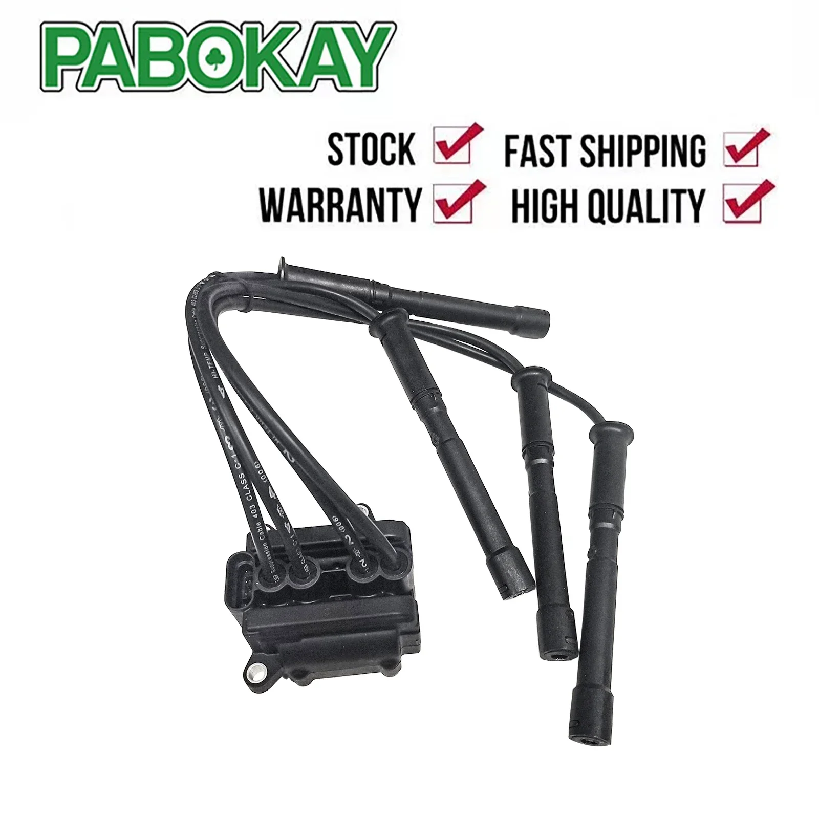 

New x For Renault Clio 2001-2004 1.1 1.2 Ignition Coil CU1139 0986221036 20167 8200025256 8200051128 8200084401 8200734204