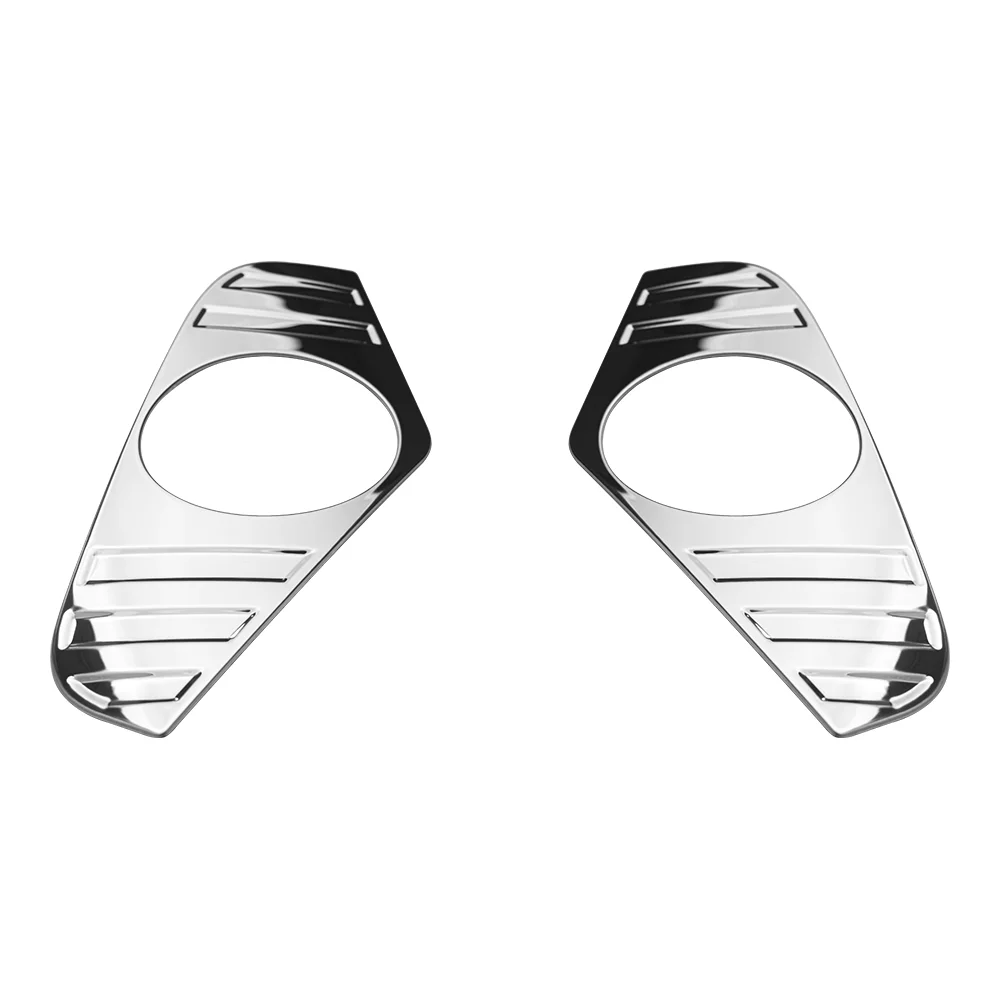 

For TOYOTA RAV4 2020-2023 Stainless Steel Chrome Front Tail Fog Lights Lamp Cover