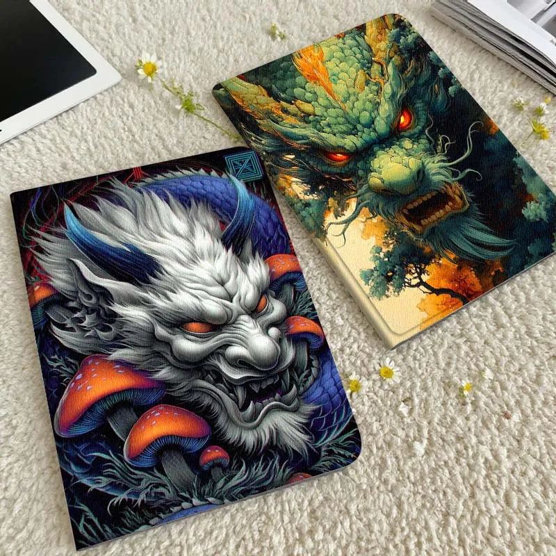 

Art Dragon Illustration Tablet Case For Xiaomi Redmi Mi Pad 5 6 6s 7 SE Pro Max Ultra 12.4 12.5 14 inch