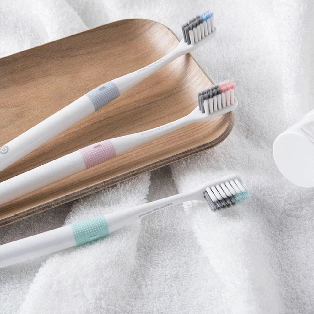 Original Dr. Bei Bass Toothbrush Imported Soft Fur Food Grade Material Family Pack Couple Toothbrush Not Including Travel Box