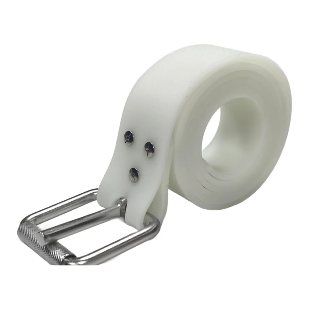 Luminous Weight Belt for Divers with Anti Slip Texture and Adjustable Fit via 8 Belt Holes for Scuba and For Freediving