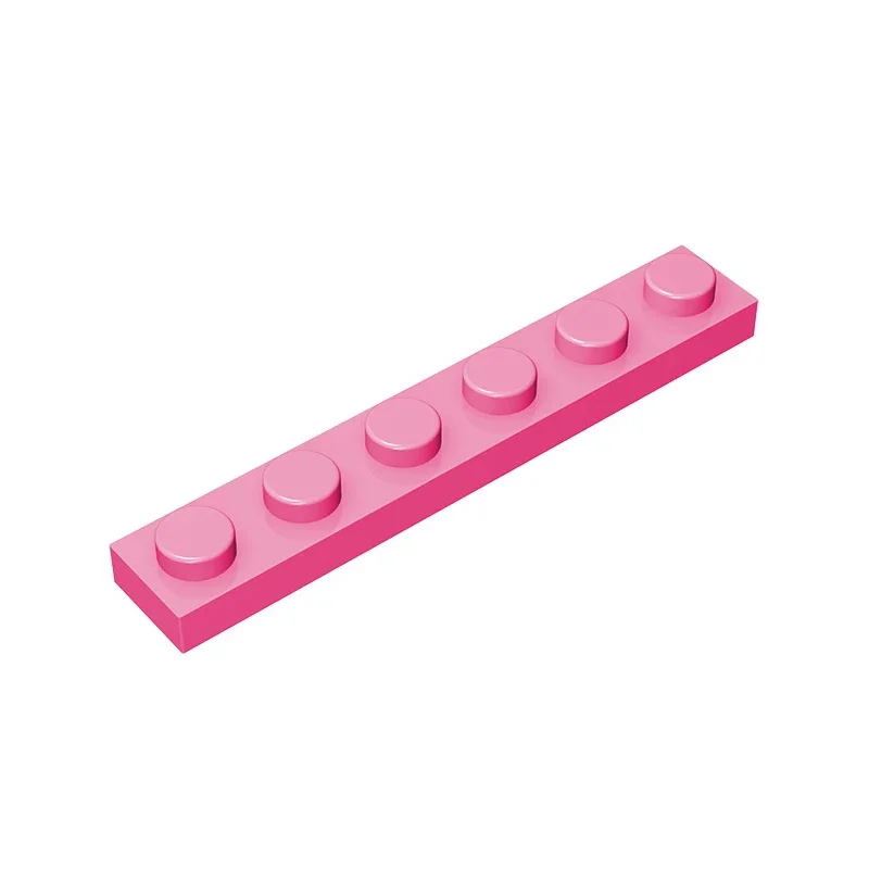 Gobricks GDS-505 Platte 1 x 6, kompatibel mit Lego 3666 Teilen, DIY-Baustein für Kinder, Partikelplatte zum Selbermachen