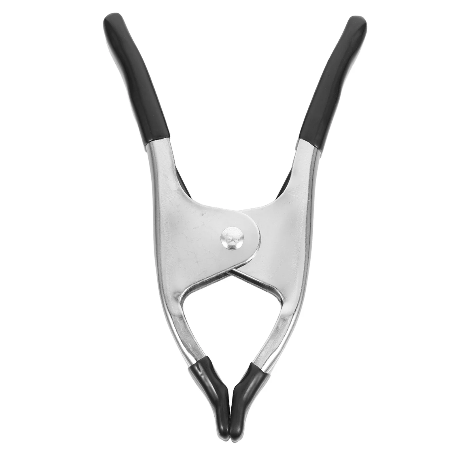 

6 Inch Nickel-Plated Heavy Duty Spring Clamp Multi Purpose Backdrop Stand Clamps for Woodworking Photography PVC Protective