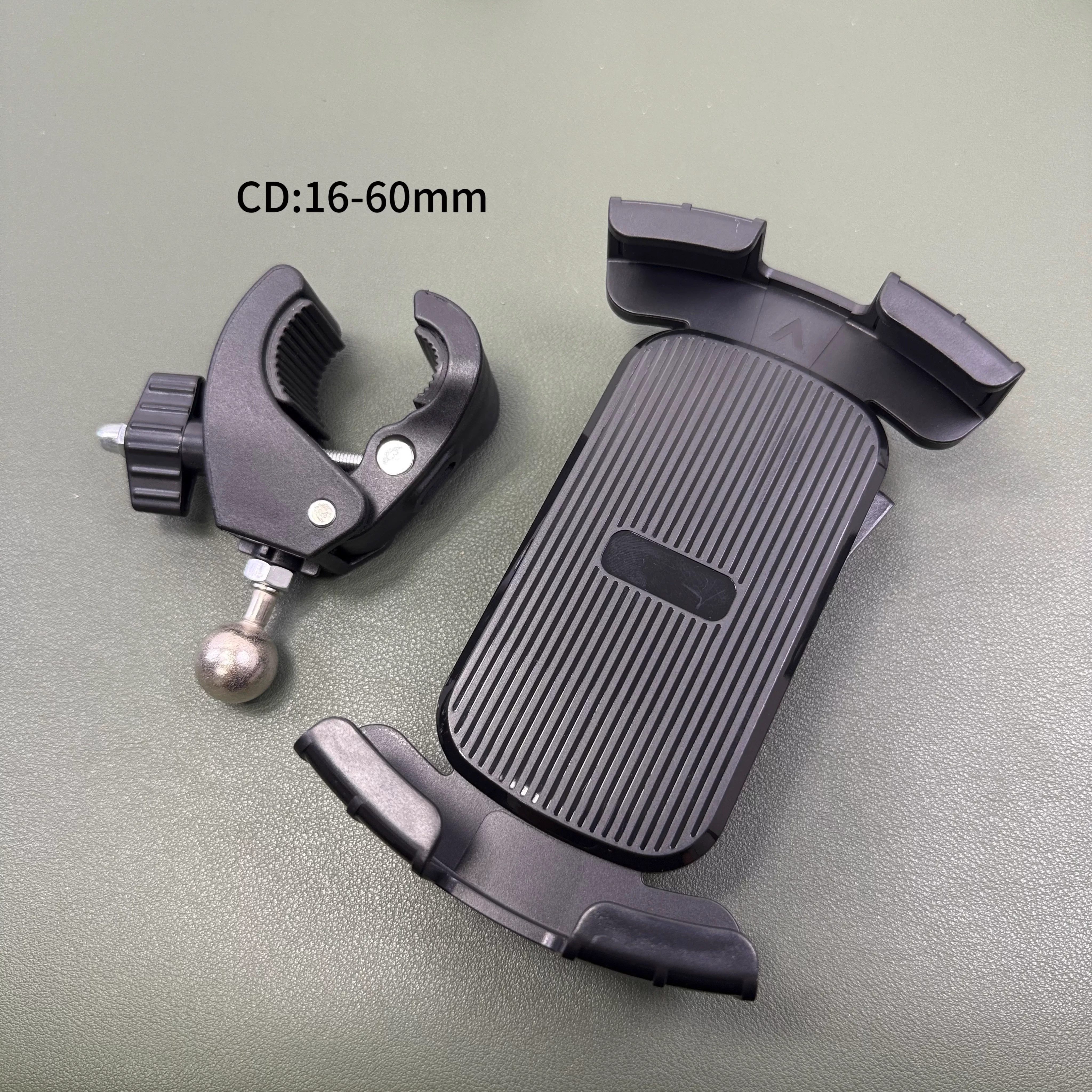 

Универсальный держатель для телефона и планшета с большим зажимом 1/4 дюйма (17 мм) и шаровой головкой для мотоцикла, крепление на руль