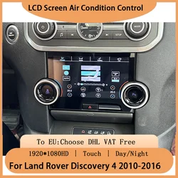 Car AC Panel LCD Display For Land Rover Discovery 4 LR4 L319 2010-2016 Touch IPS Screen Air Conditioning Control Climate Board