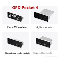 GPD Original KVM +RS 232 DB9 Modular for Pocket 4 Windows Touch Screen Mini Pocket Laptop