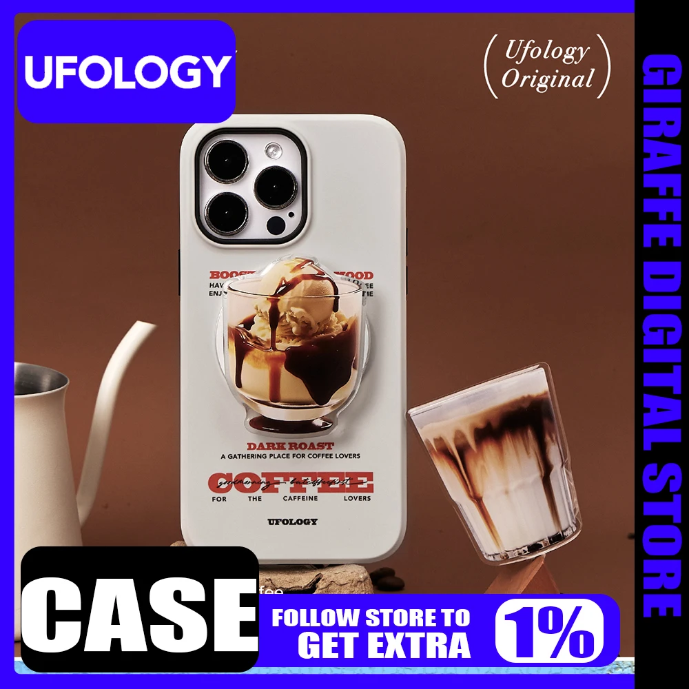 UFOLOGY Silicone Case Cover iPhone16ProMax Case Magsafe Magnetic Wireless Charging iPhone15Pro Cover Custom Anti-drop Fashion