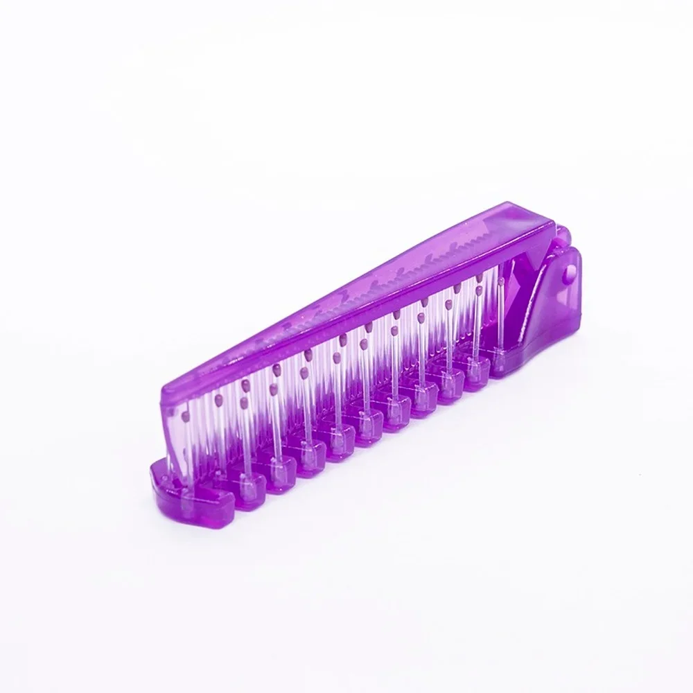 1pc Portable Travel Hair Comb Detangling Hair Brush Foldable Hair Brushes Massage Comb Anti-Static Combs Styling Tools