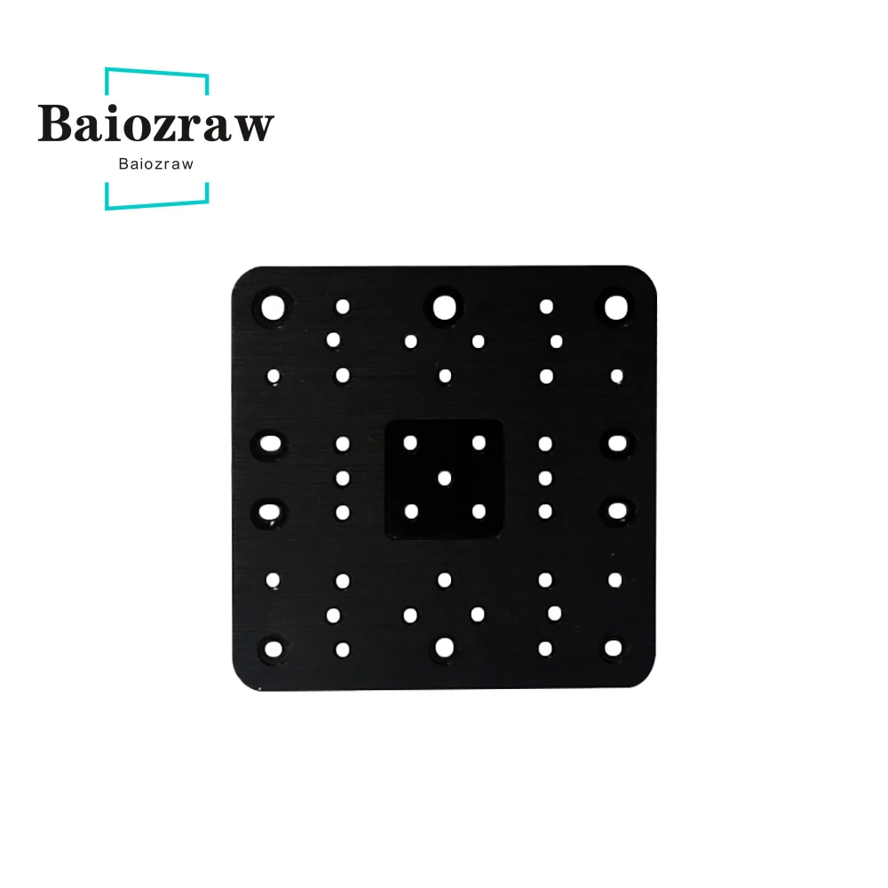 

3D-принтер с алюминиевой пластиной C-лучевой платформой XLarge T6x125x125 мм для лазерной машины с ЧПУ DIY