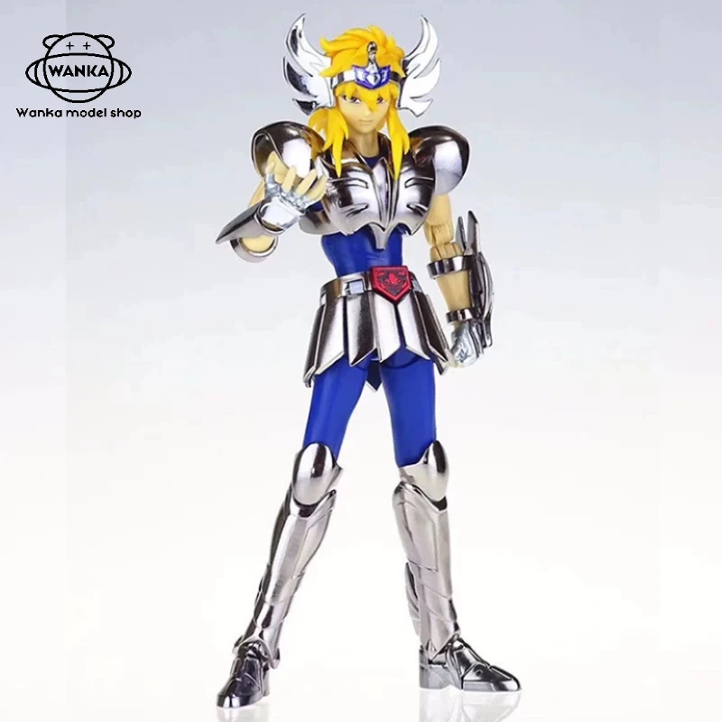 (In stock) GT Model Saint Seiya Myth Cloth EX Cygnus Hyoga V1 Metal Armor Bronze Saint Action Figure Toy Gift